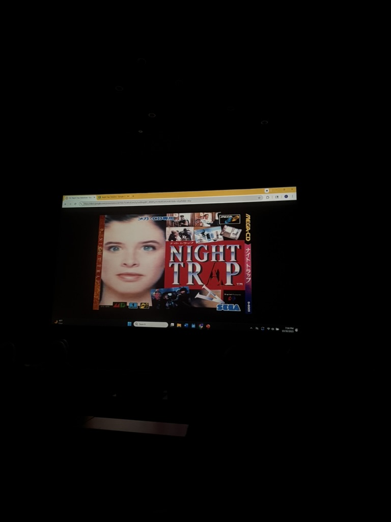 When Watching Becomes Playing: My Night with Night Trap