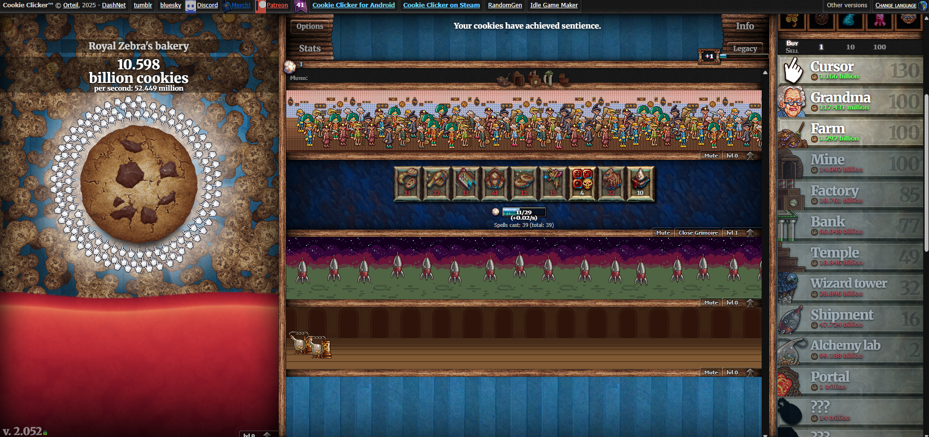 Cookie Clicker from my BizCon Perspective: Shallow and Disappointing